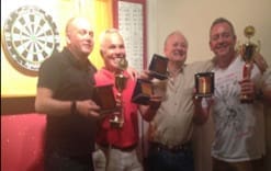 Steve and friends at the British Embassy Red Lion Club Ankara